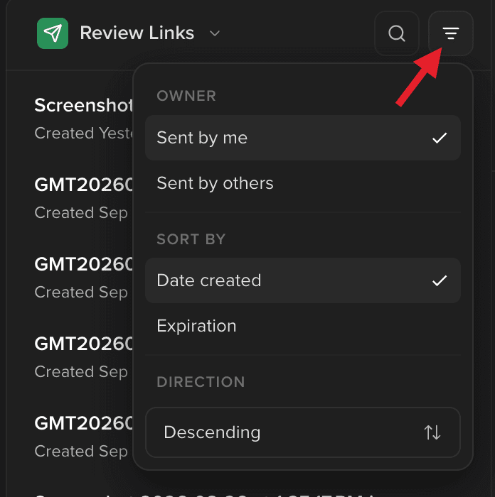 ReviewLinkSort.png